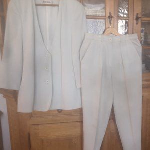 Powder Blue Pant Suit by Jean Claire - Excellent Condition!!